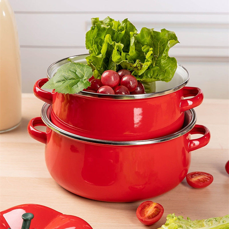 Emaye Çorba Tenceresi Kalınlaş - Home Cooking Cookbook incelemesi ve fiyatı